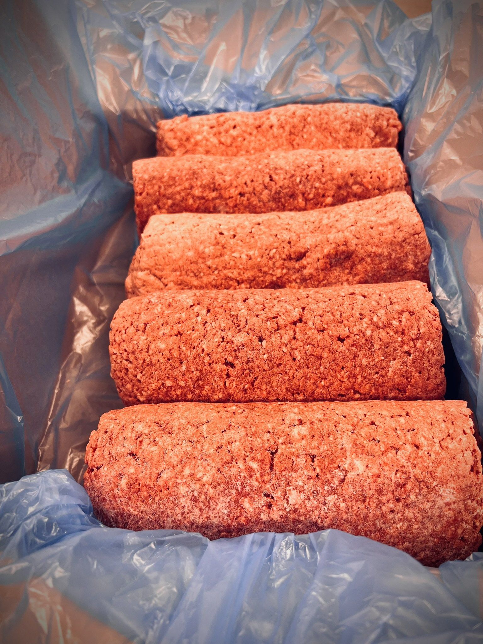 Hackfleisch gemischt vom Rind und Schwein 5x1 kg 