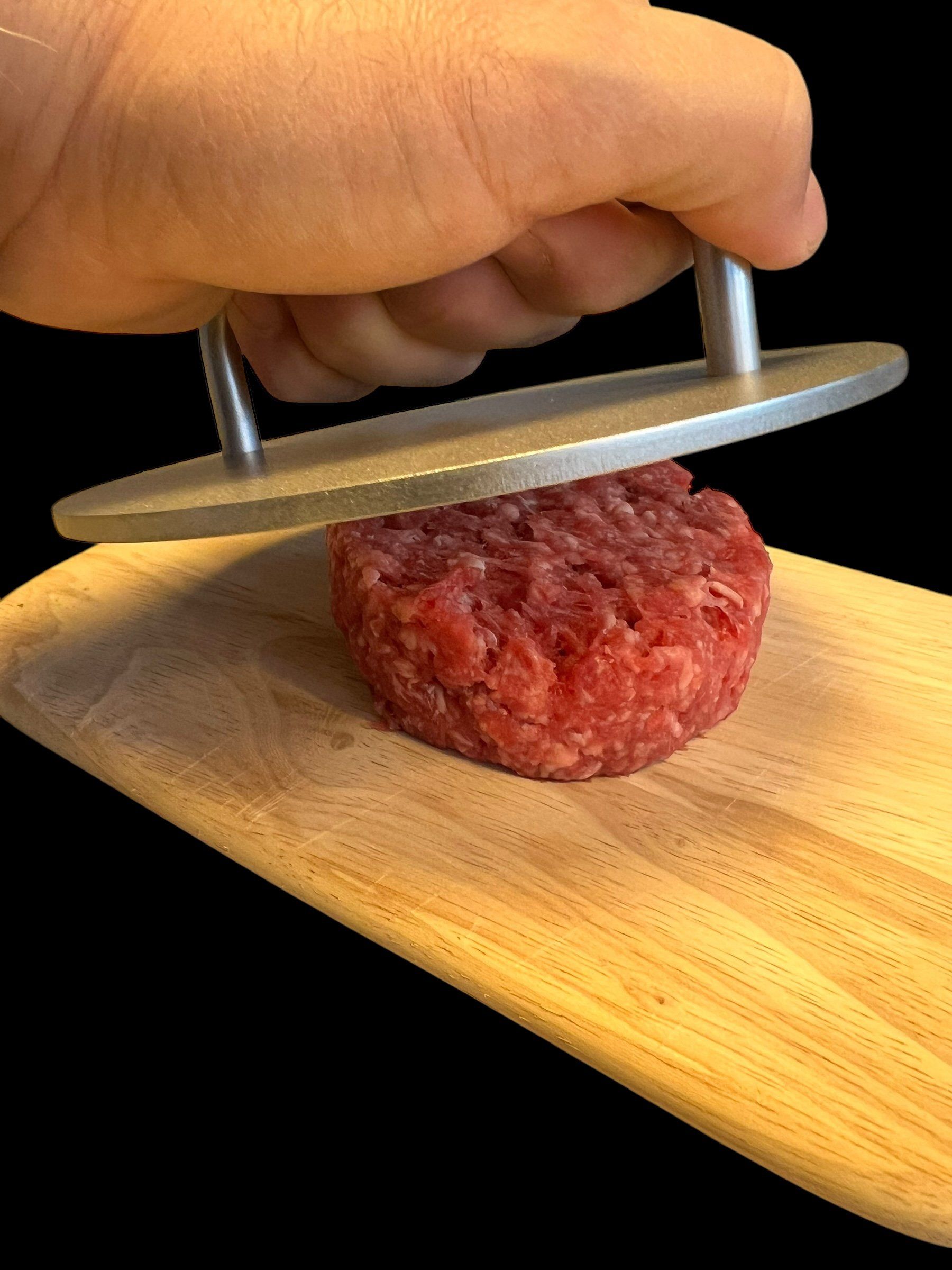 PreSmashed Beef Patty 13 cm | 130 Gramm Fleischgeniesser – Bildmotiv